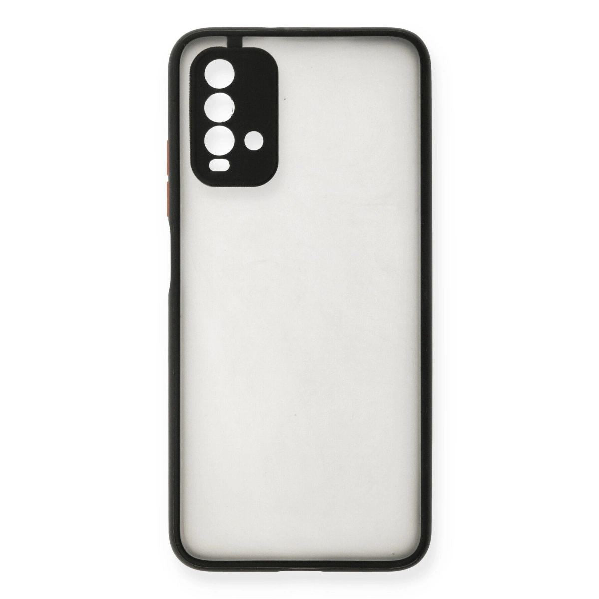 Xiaomi Redmi 9t Kılıf Montreal Silikon Kapak - Siyah