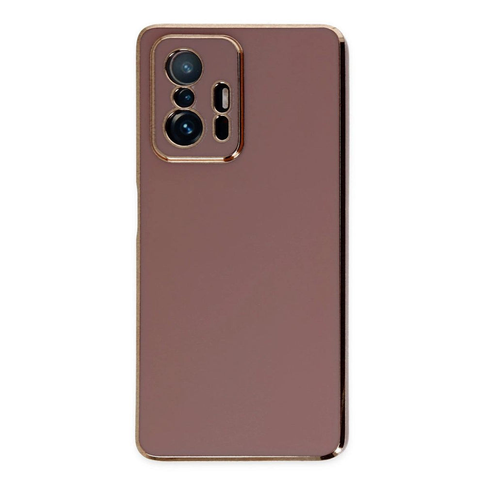 Xiaomi Mi 11t Pro Kılıf Volet Silikon - Kırmızı
