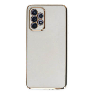 Samsung Galaxy A52 Kılıf Volet Silikon - Beyaz