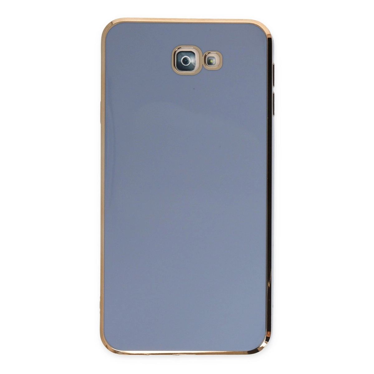 Samsung Galaxy J7 Prime Kılıf Volet Silikon - Mavi