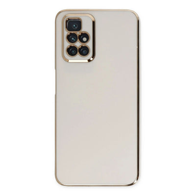 Xiaomi Redmi 10 2022 Kılıf Volet Silikon - Beyaz