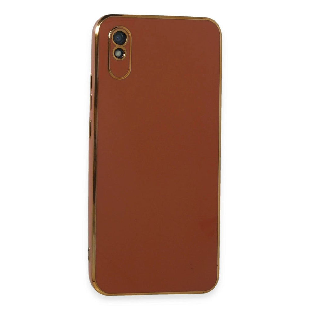 Xiaomi Redmi 9a Kılıf Volet Silikon - Kırmızı