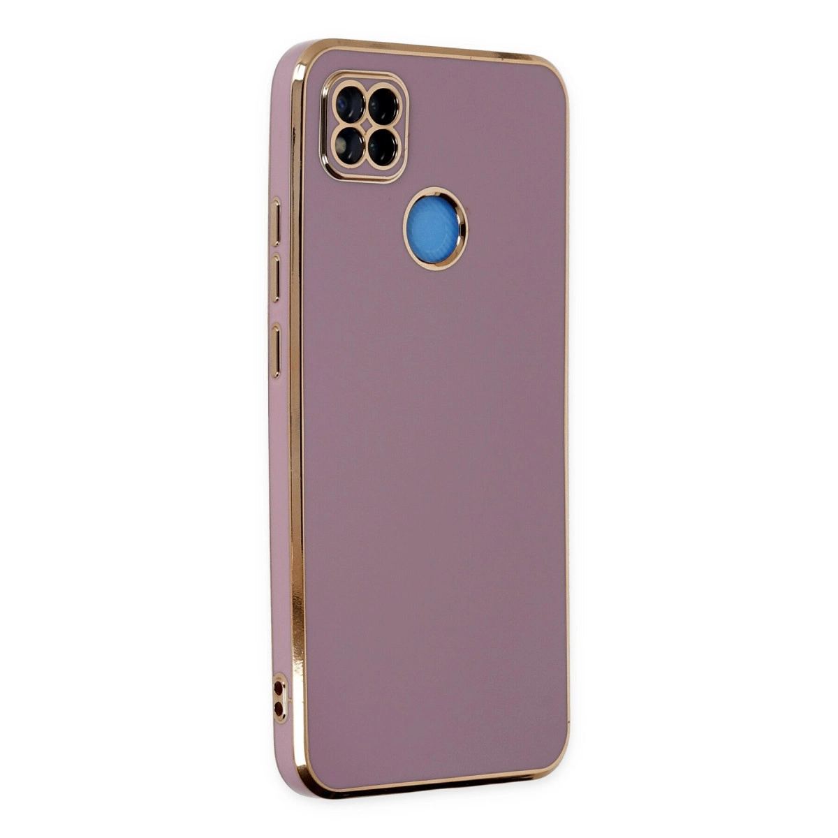 Xiaomi Redmi 9c Kılıf Volet Silikon - Mor