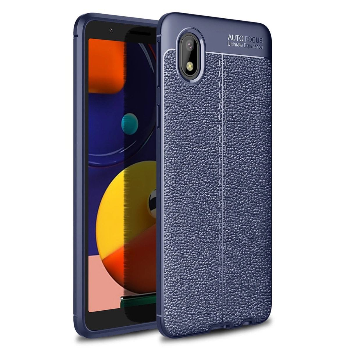 Samsung Galaxy A01 Core Kılıf Auto Focus Kapak - Lacivert