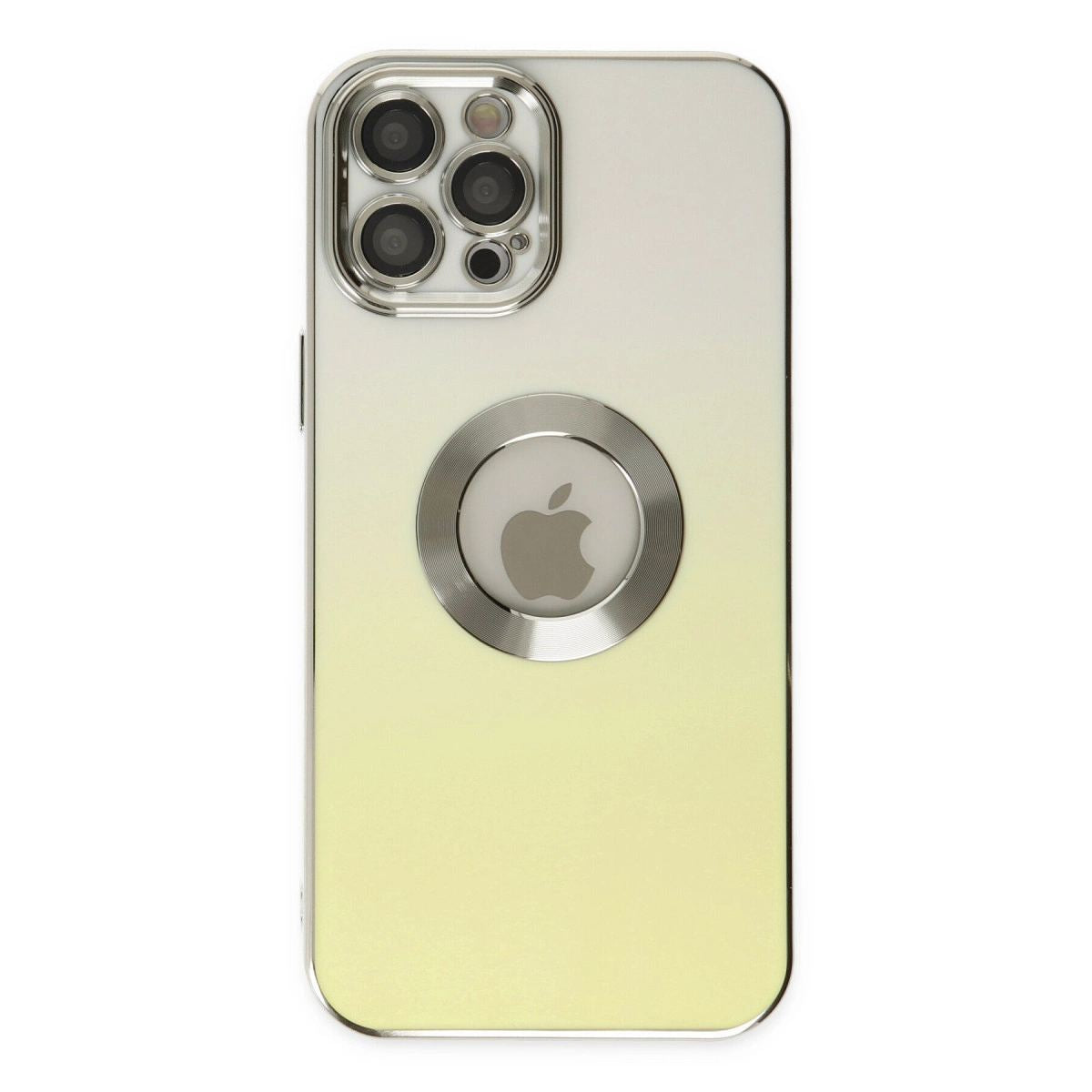 Apple İphone 12 Pro Max Kılıf Best Silikon - Sarı