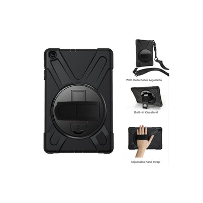 Samsung Galaxy T510 Tab A 10.1 Kılıf Amazing Tablet Kapak - Siyah