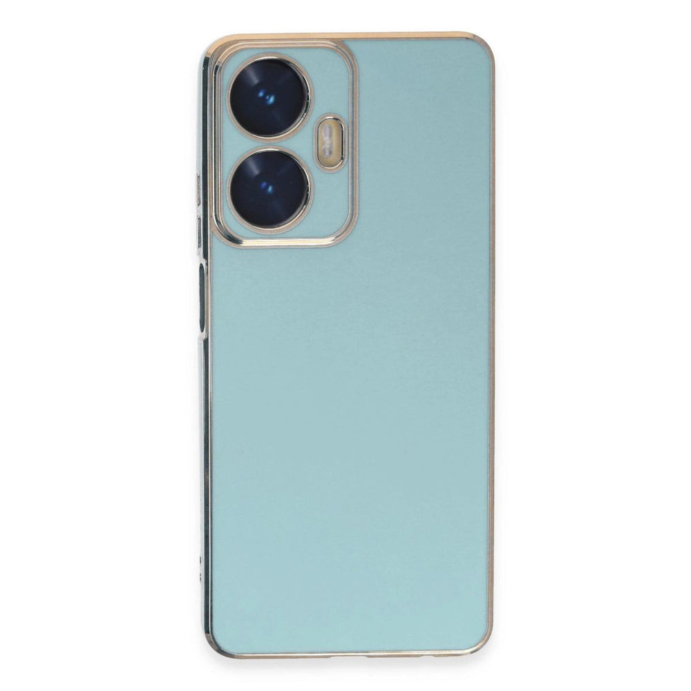 Realme C55 Kılıf Volet Silikon - Açık Yeşil