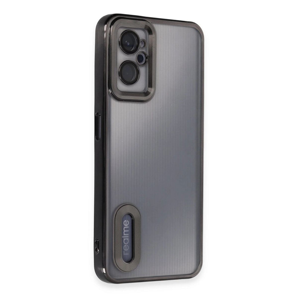 Realme 9i 4g Kılıf Slot Silikon - Siyah