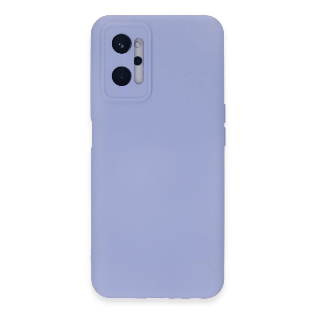 Realme 9i 4g Kılıf Nano İçi Kadife Silikon - Lila