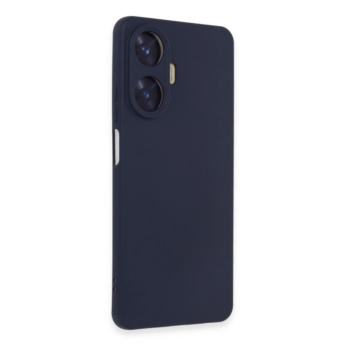 Realme C55 Kılıf Nano İçi Kadife Silikon - Mor