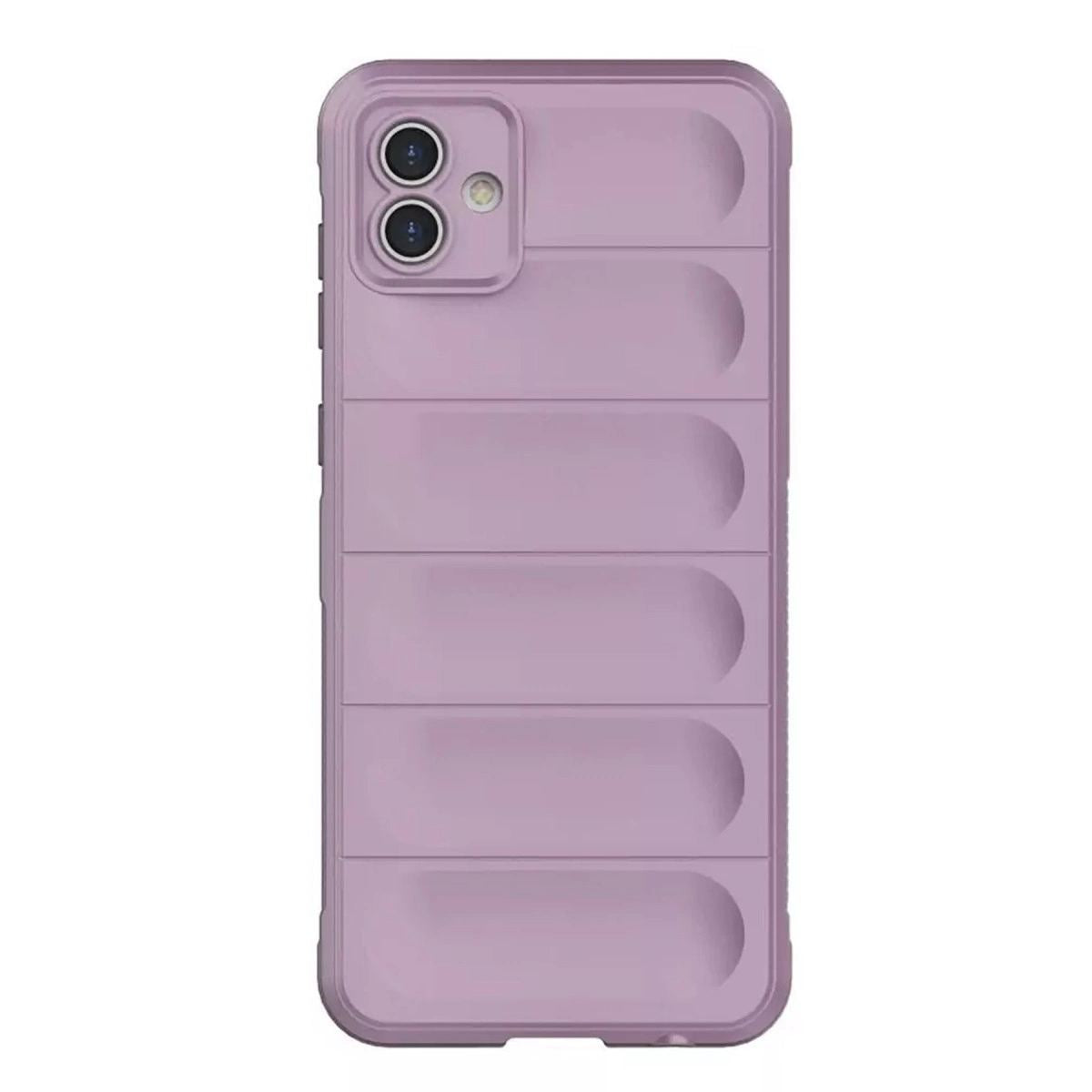 Samsung Galaxy A05 Kılıf Optimum Silikon - Mor