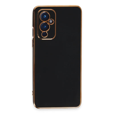 One Plus 9 Kılıf Volet Silikon - Siyah