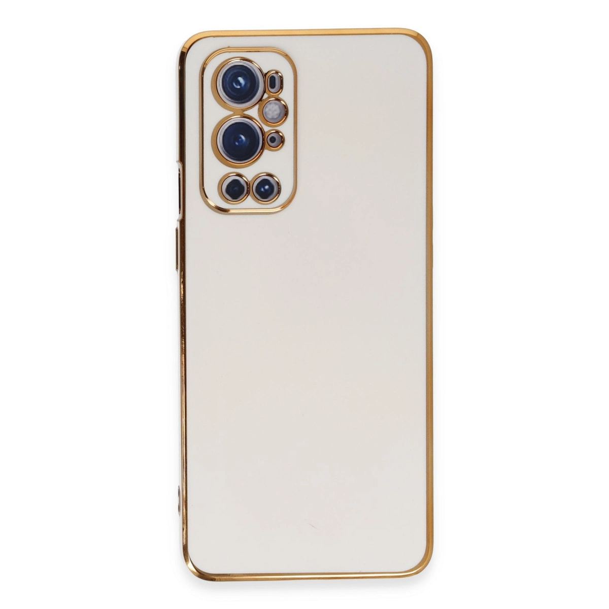 One Plus 9 Pro Kılıf Volet Silikon - Beyaz