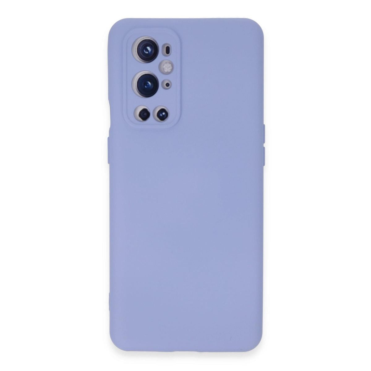 One Plus 9 Pro Kılıf Nano İçi Kadife Silikon - Lila