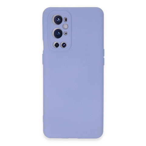 One Plus 9 Pro Kılıf Nano İçi Kadife Silikon - Lila