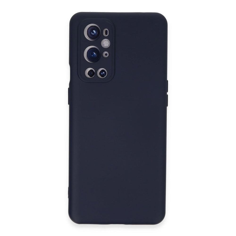 One Plus 9 Pro Kılıf Nano İçi Kadife Silikon - Lacivert