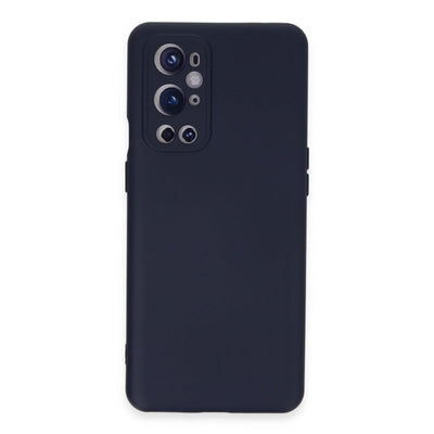 One Plus 9 Pro Kılıf Nano İçi Kadife Silikon - Lacivert