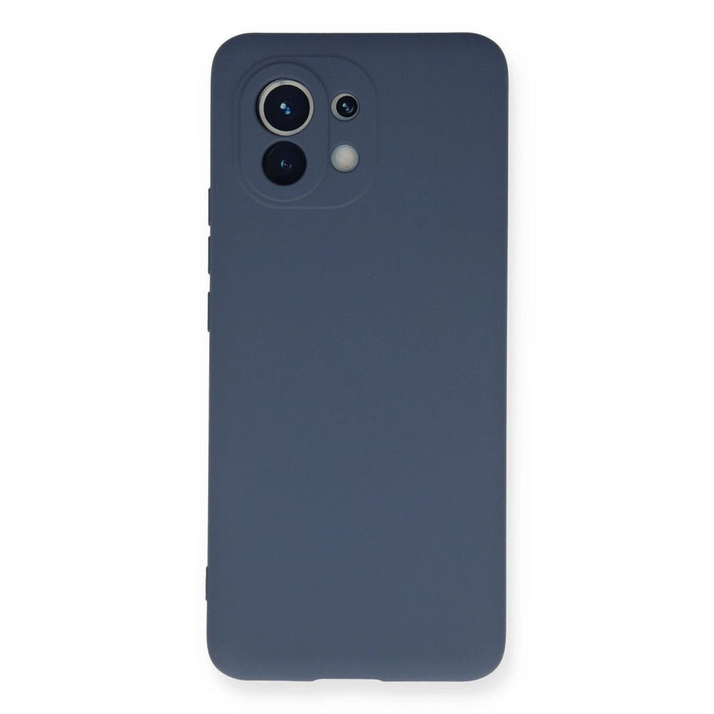 Xiaomi Mi 11 Kılıf Nano İçi Kadife Silikon - Gri