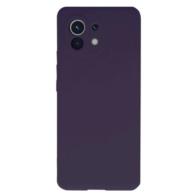 Xiaomi Mi 11 Kılıf Nano İçi Kadife Silikon - Mor
