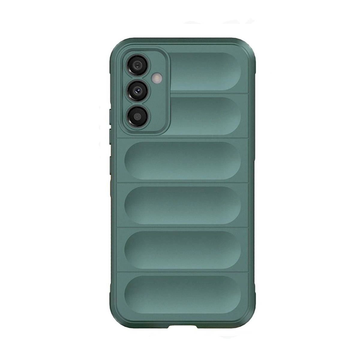 Samsung Galaxy A05s Kılıf Optimum Silikon - Koyu Yeşil