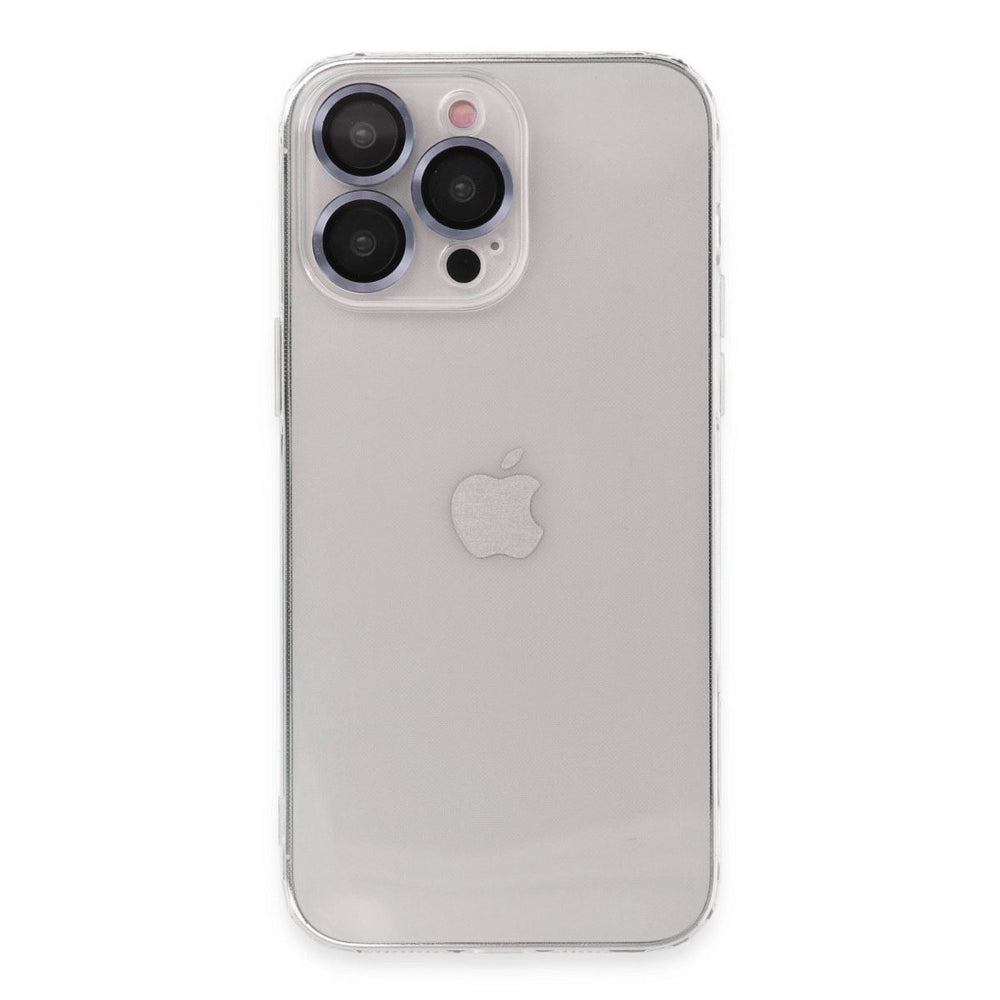 Apple İphone 13 Pro Max Kılıf Luko Lens Silikon - Sierra Blue