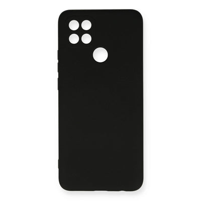 Oppo A15 Kılıf Nano İçi Kadife Silikon - Siyah
