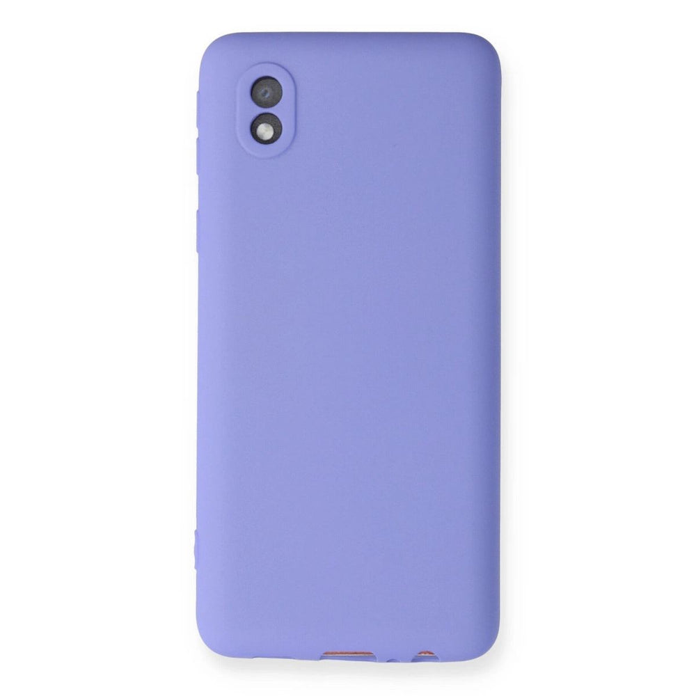 Samsung Galaxy A01 Core Kılıf First Silikon - Lila