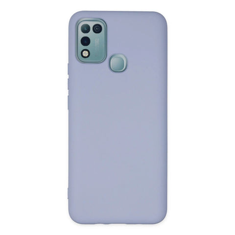 İnfinix Hot 10 Play Kılıf Nano İçi Kadife Silikon - Lila