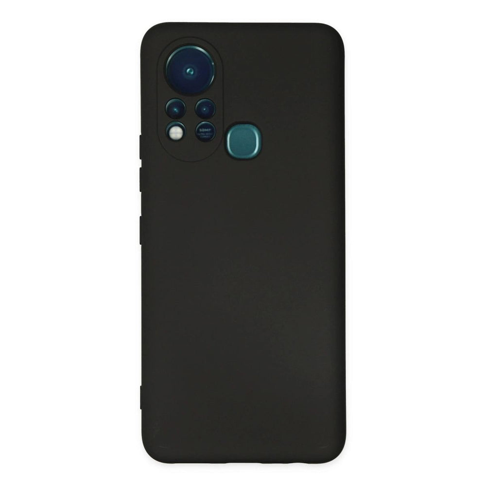 İnfinix Hot 11s Kılıf Nano İçi Kadife Silikon - Siyah
