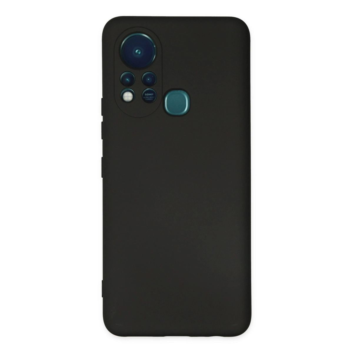 İnfinix Hot 11s Kılıf Nano İçi Kadife Silikon - Siyah