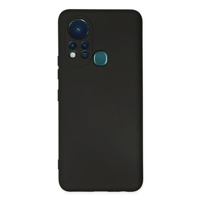 İnfinix Hot 11s Kılıf Nano İçi Kadife Silikon - Siyah