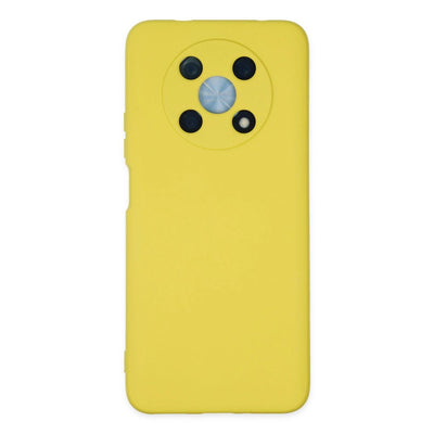 Huawei Nova Y90 Kılıf Nano İçi Kadife Silikon - Sarı