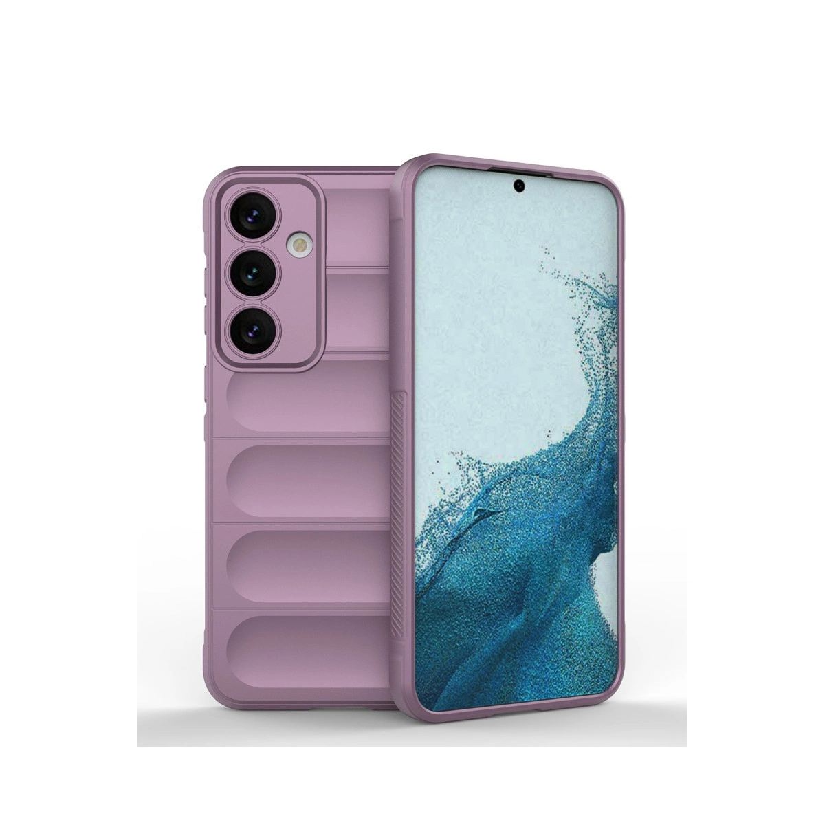 Samsung Galaxy S24 Kılıf Optimum Silikon - Mor