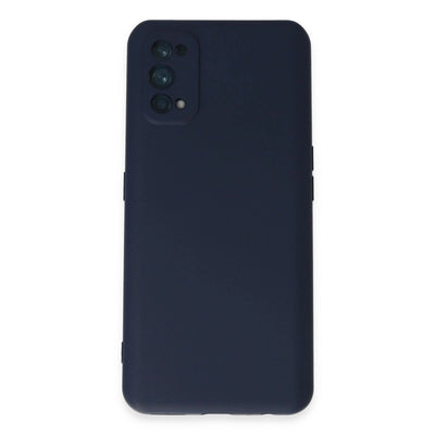 Realme 7 Pro Kılıf Nano İçi Kadife Silikon - Lacivert