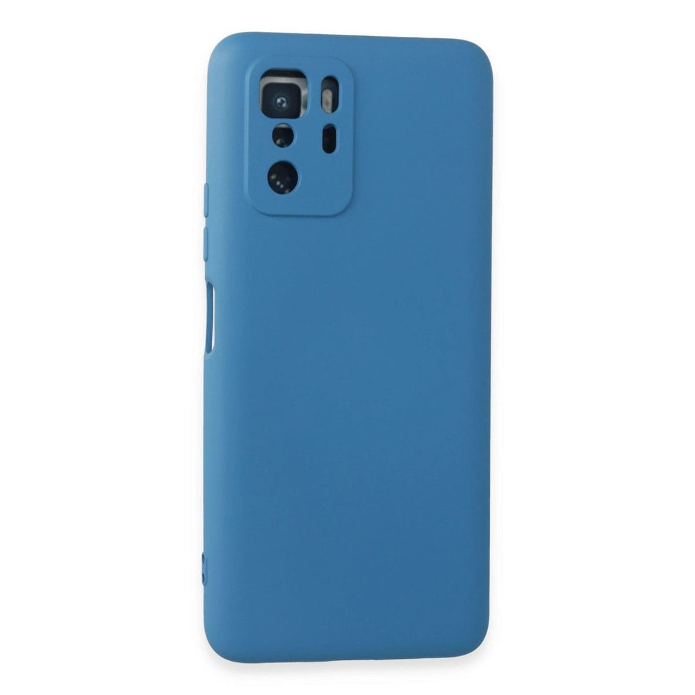Xiaomi Poco X3 Gt Kılıf Nano İçi Kadife Silikon - Mavi