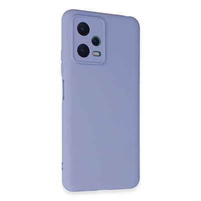 Xiaomi Redmi Note 12 5g Kılıf Nano İçi Kadife Silikon - Lila