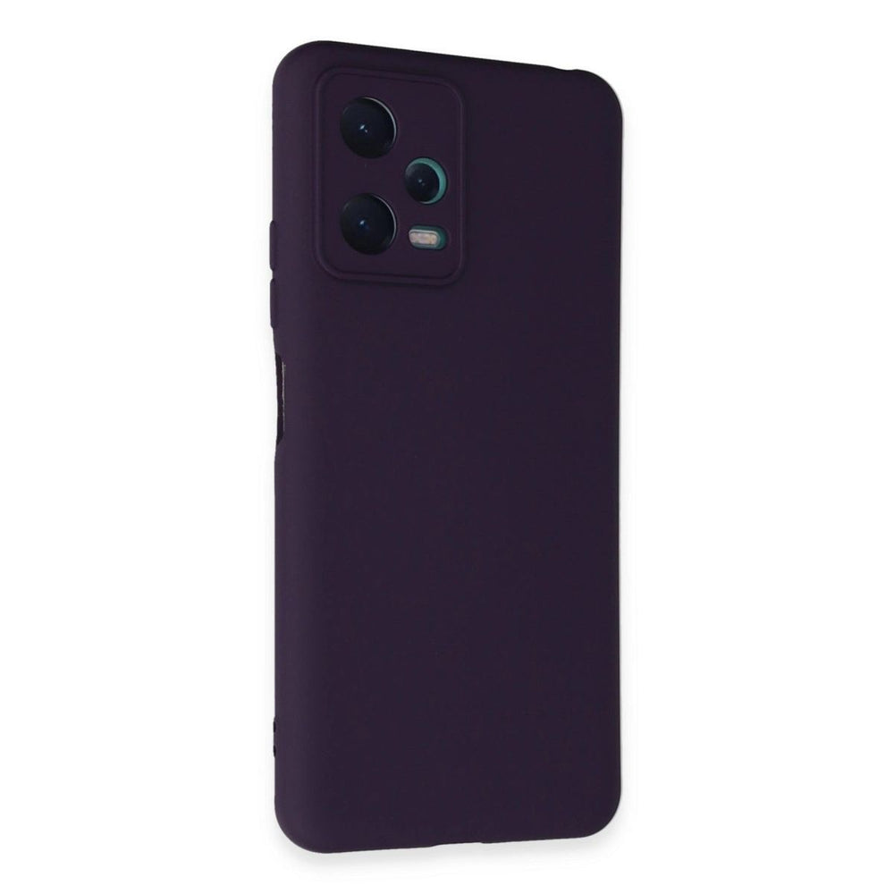 Xiaomi Redmi Note 12 5g Kılıf Nano İçi Kadife Silikon - Mor