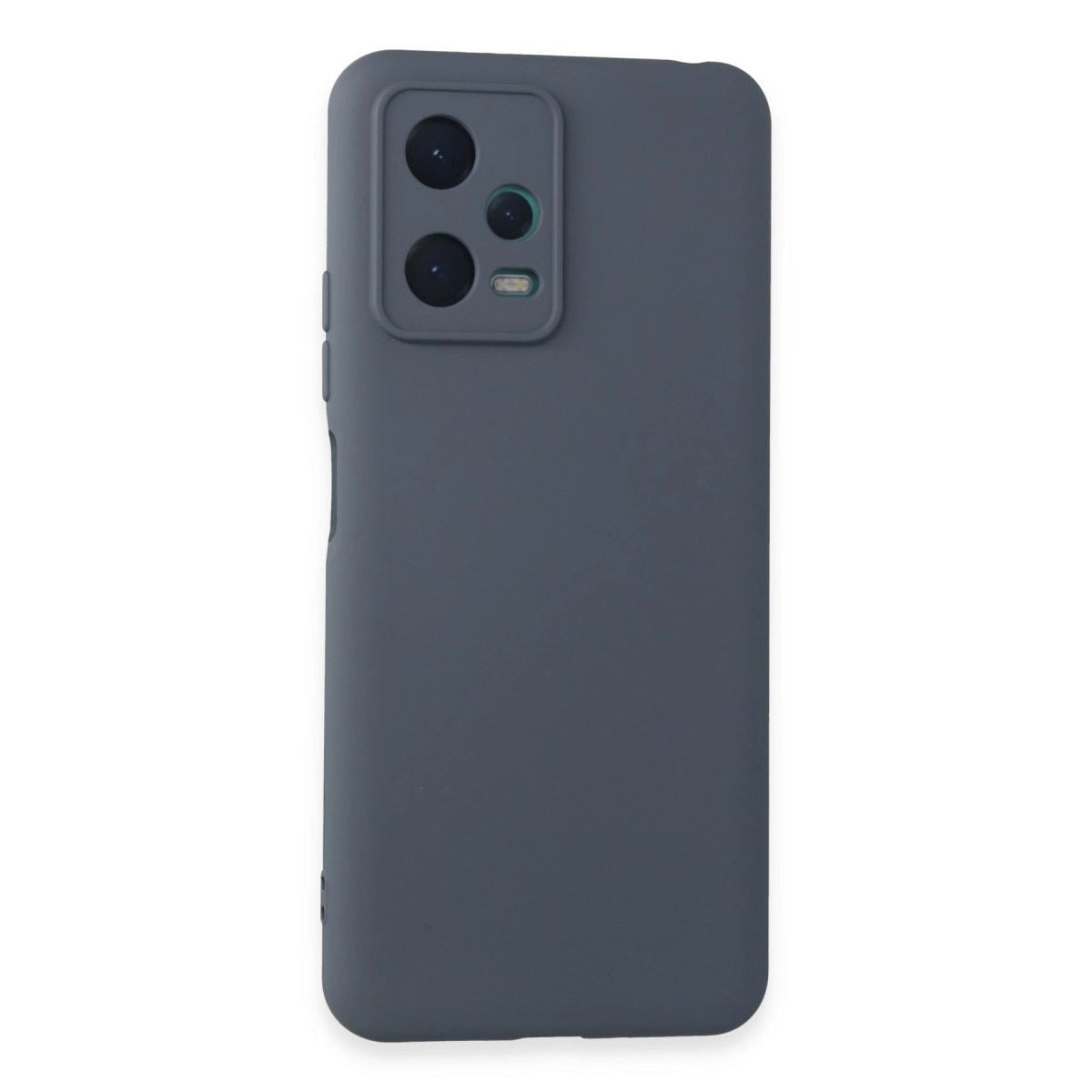 Xiaomi Redmi Note 12 5g Kılıf Nano İçi Kadife Silikon - Gri