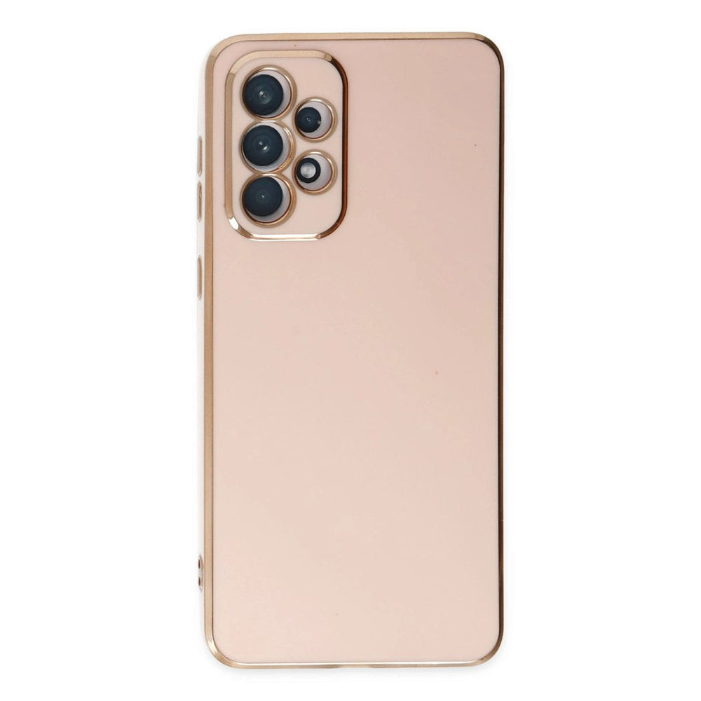 Samsung Galaxy A73 5g Kılıf Volet Silikon - Pembe