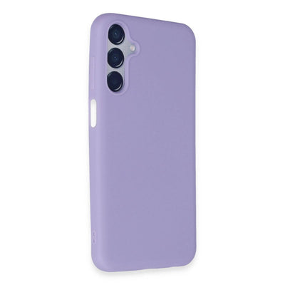 Samsung Galaxy M15 Kılıf First Silikon - Lila