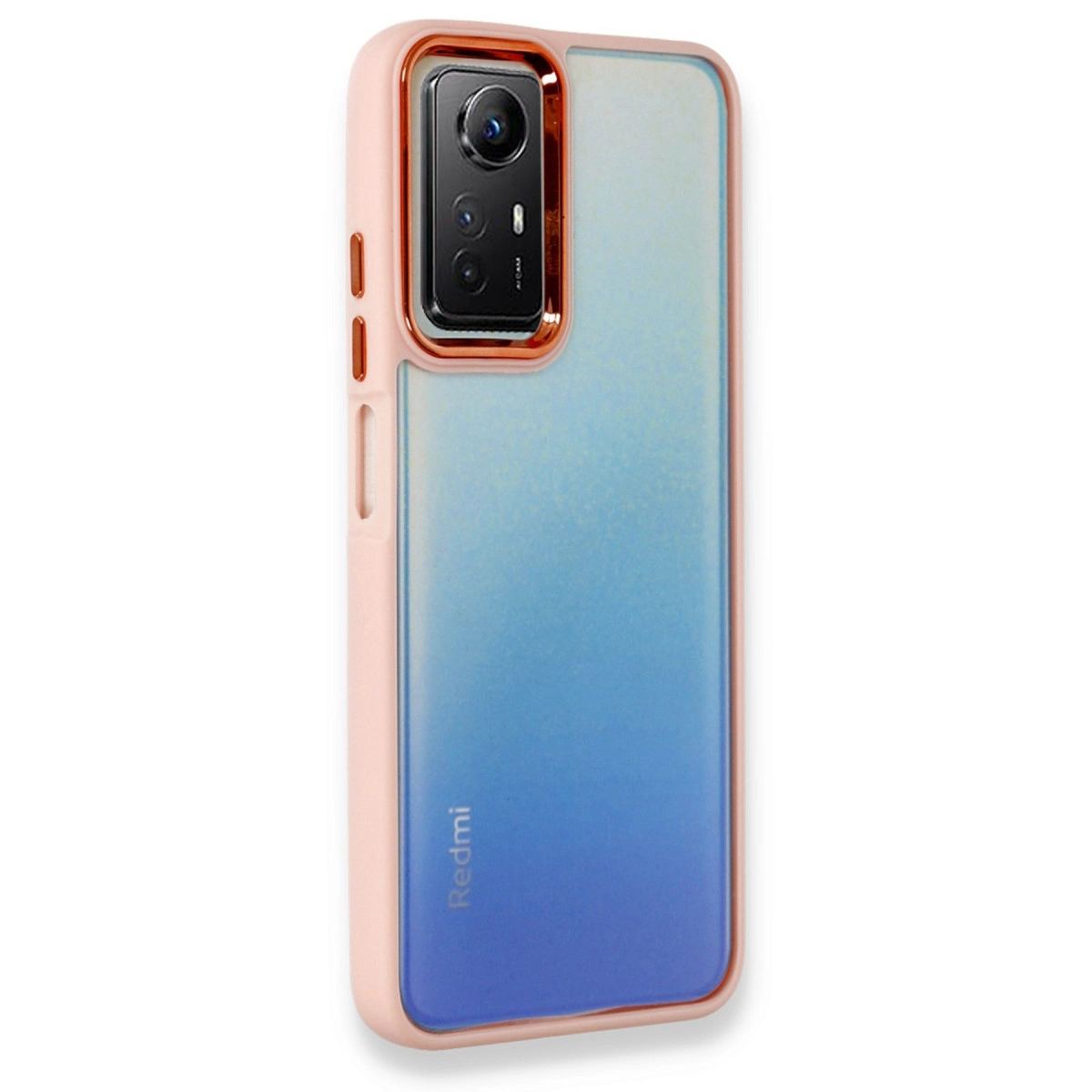Xiaomi Redmi Note 12s Kılıf Dora Kapak - Pudra