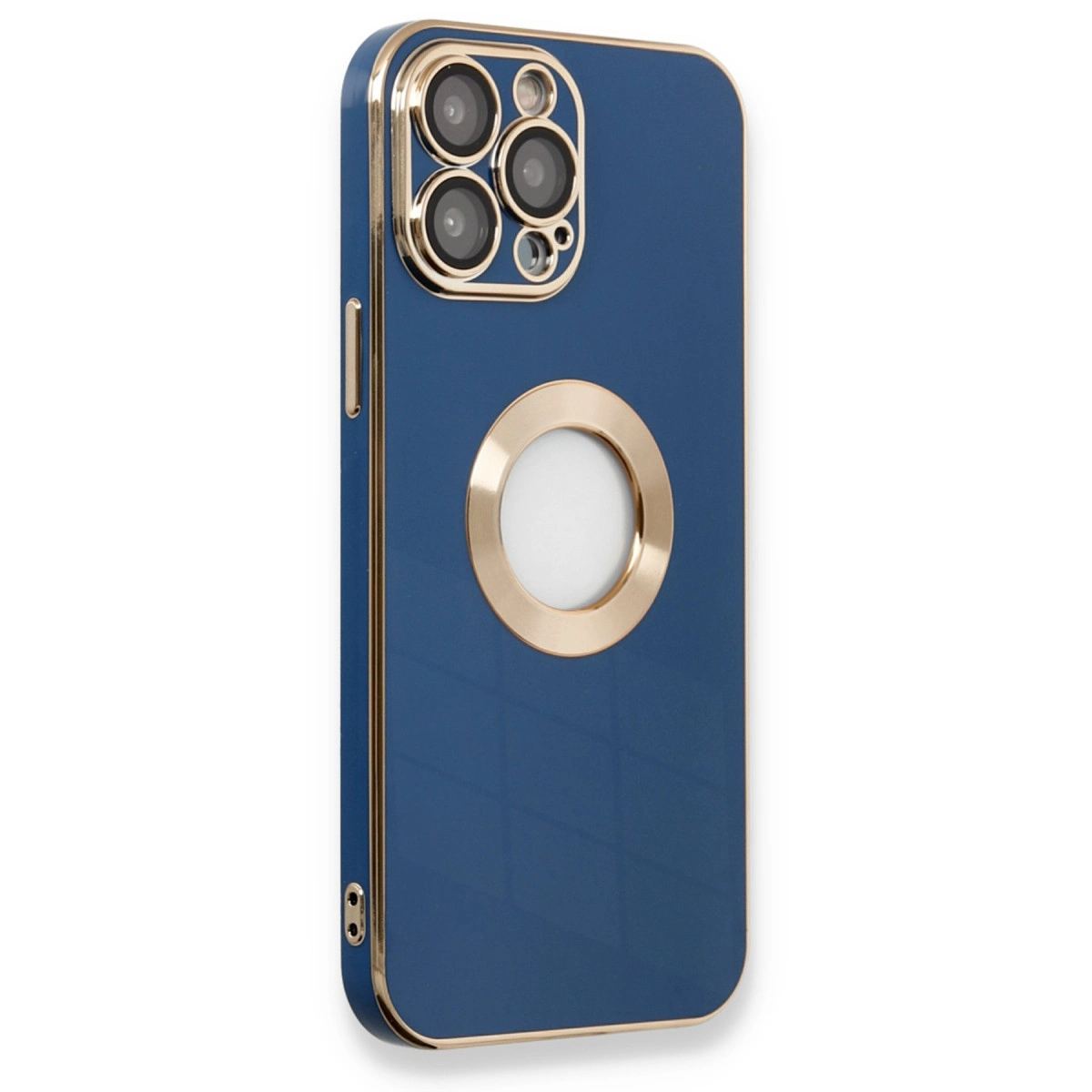 Apple İphone 14 Pro Max Kılıf Store Silikon - Mavi