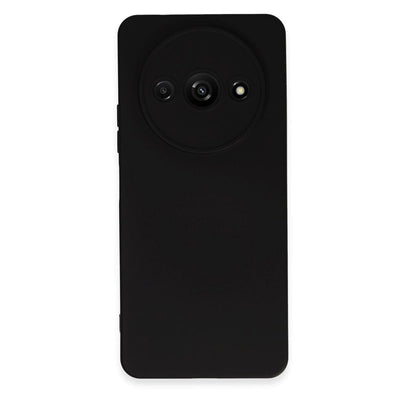 Xiaomi Redmi A3 4g Kılıf Nano İçi Kadife Silikon - Siyah