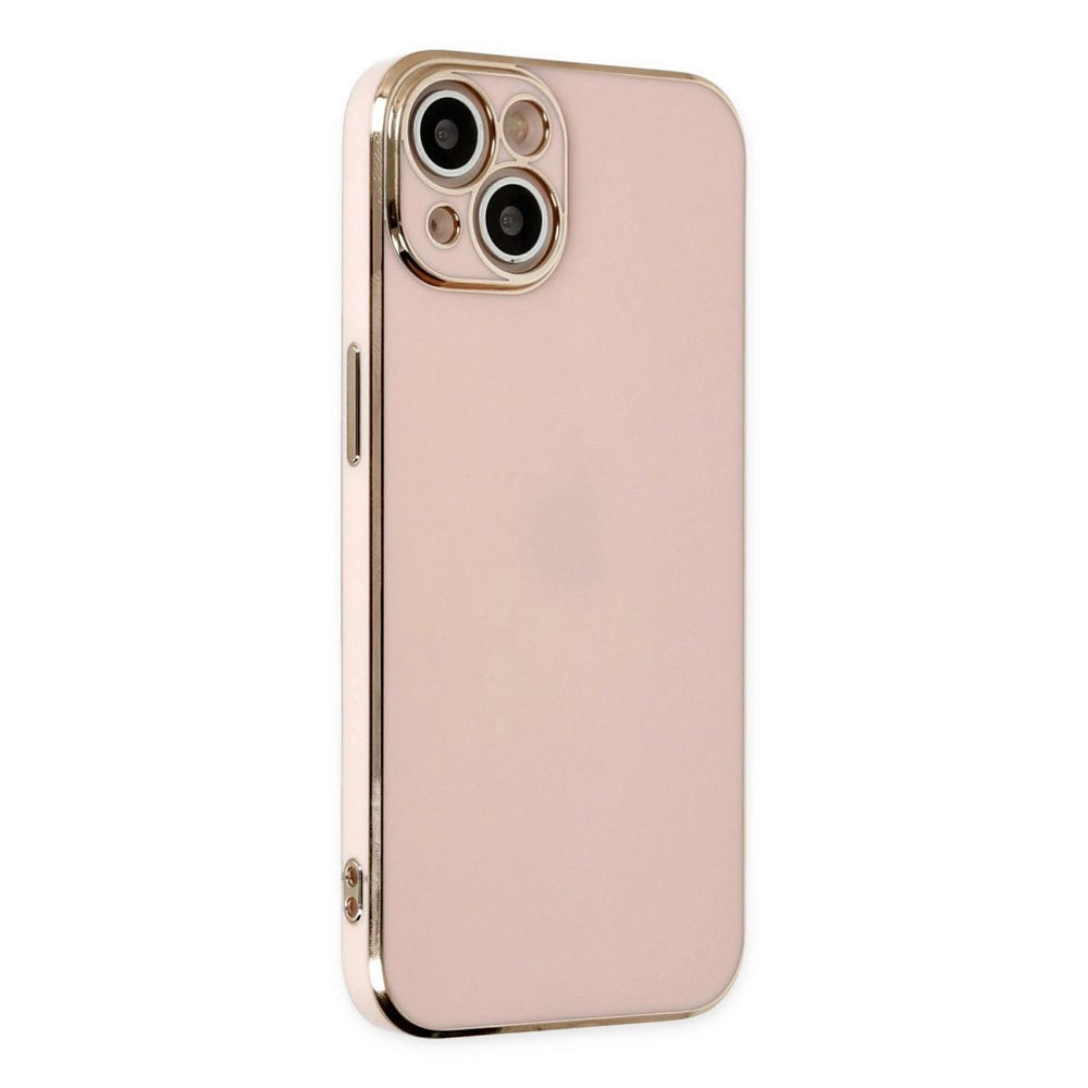Apple İphone 14 Kılıf Volet Silikon - Pembe