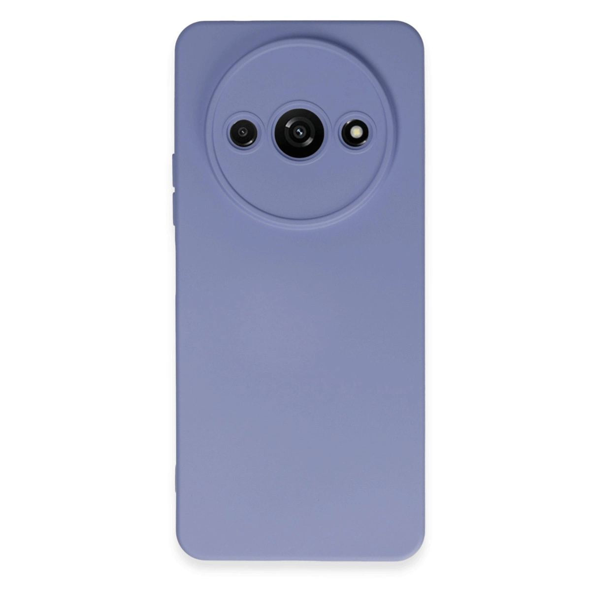 Xiaomi Redmi A3 4g Kılıf Nano İçi Kadife Silikon - Lila
