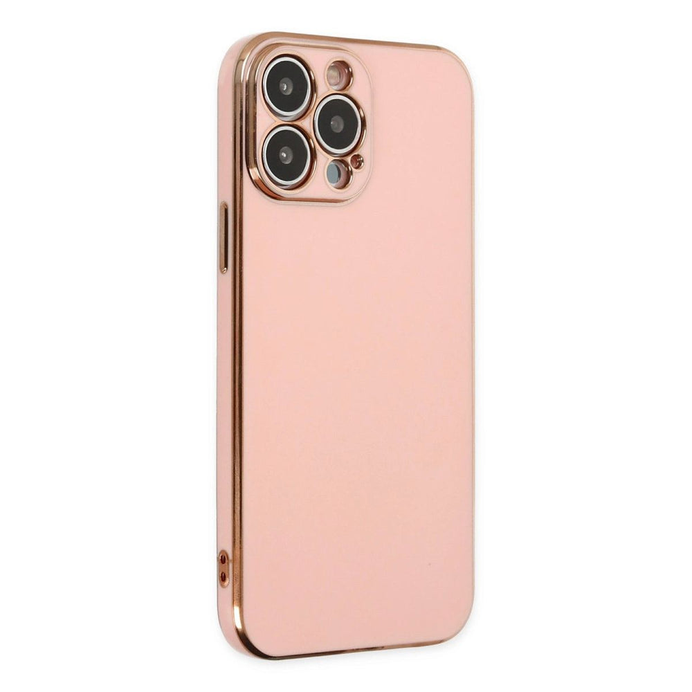 Apple İphone 14 Pro Kılıf Volet Silikon - Pembe