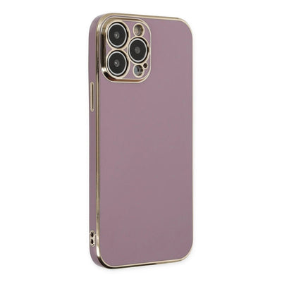 Apple İphone 14 Pro Kılıf Volet Silikon - Mor
