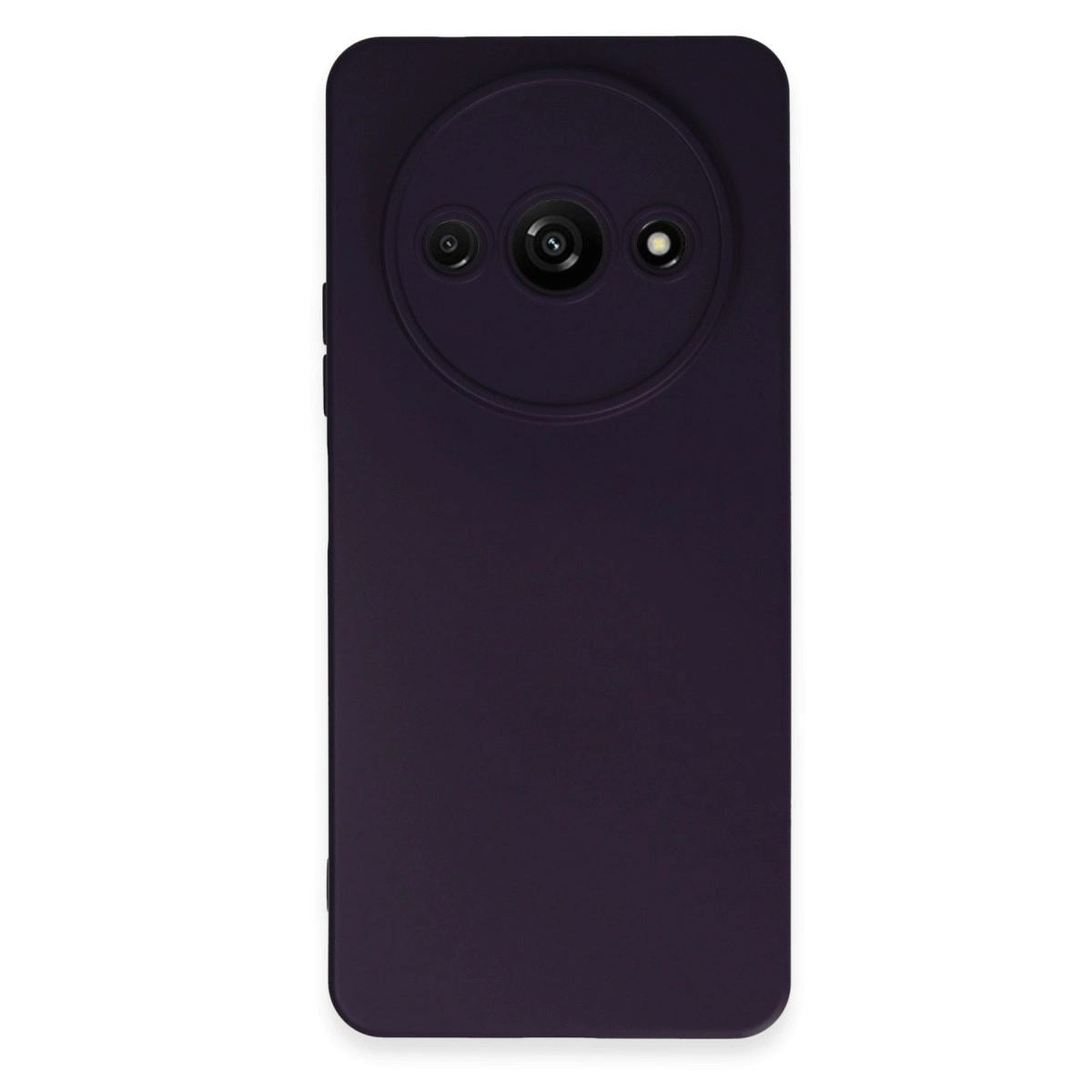Xiaomi Redmi A3 4g Kılıf Nano İçi Kadife Silikon - Mor