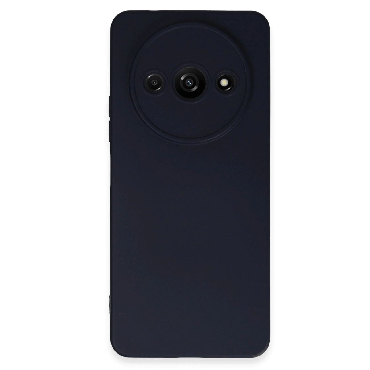 Xiaomi Redmi A3 4g Kılıf Nano İçi Kadife Silikon - Lacivert