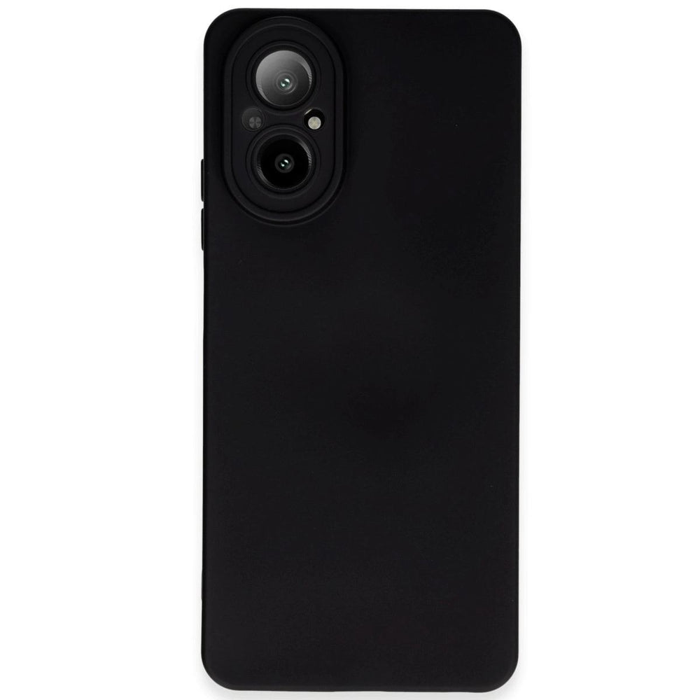 Realme 12 Lite Kılıf Nano İçi Kadife Silikon - Siyah